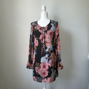 Honey Punch Floral dress